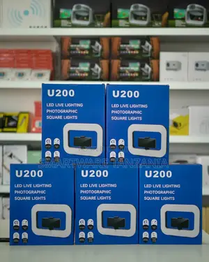 U200 Led Square Photography Light for Live Streaming and Video