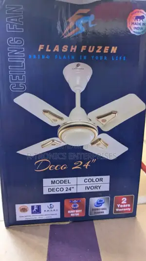 Flush Fuzen Size 24 Inch Ceiling Fan