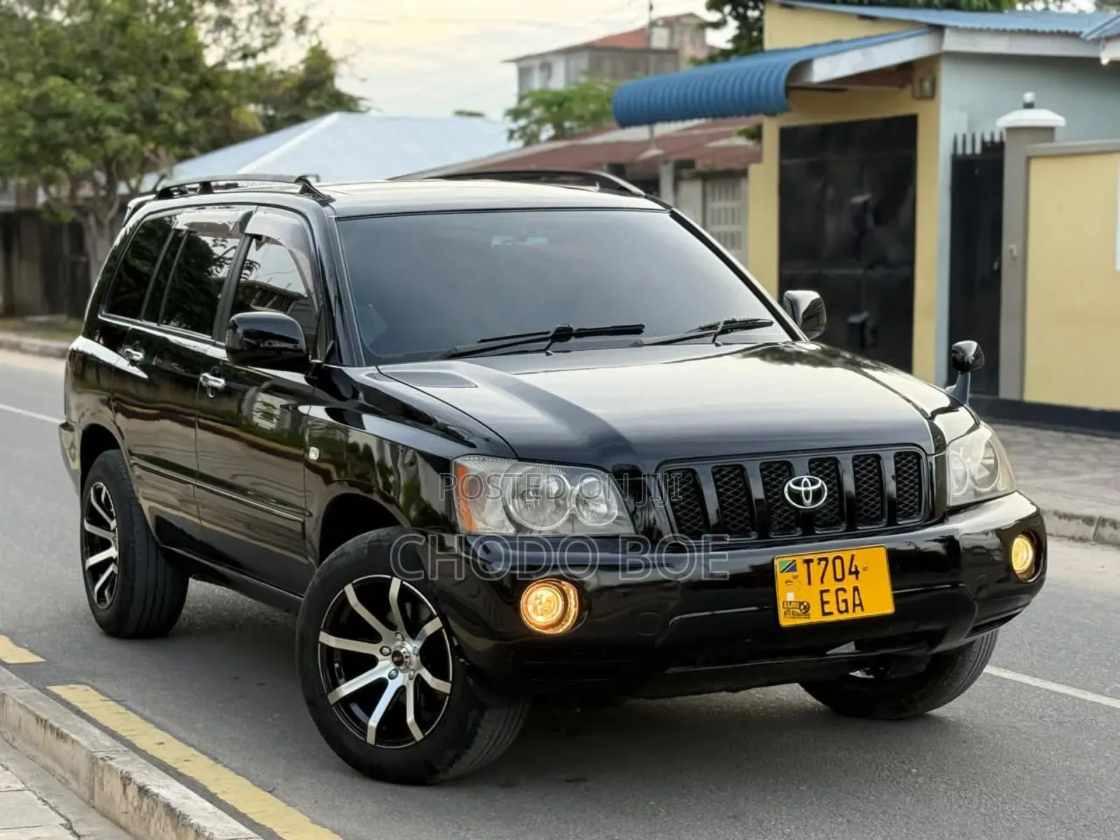Toyota Kluger 2003 Black