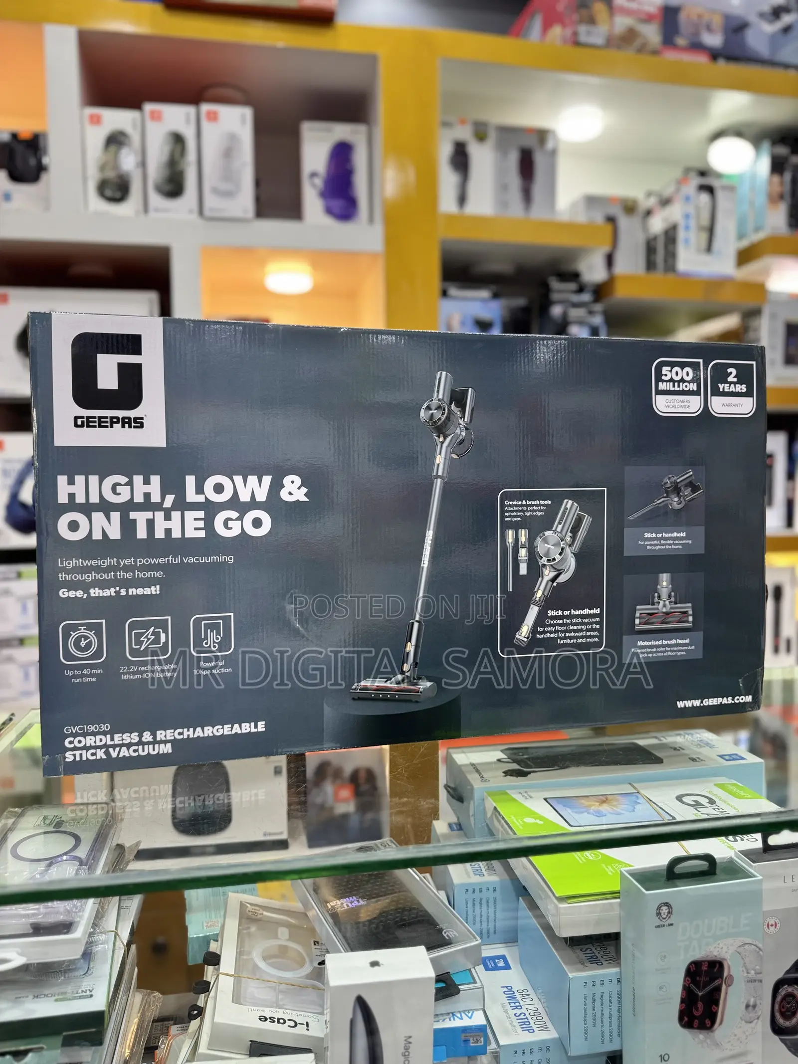 Geepas Cordless Rechargeable Stick Vacuum