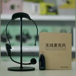 Uhf Wireless Headset Microphone With Portable Receiver for Speakers