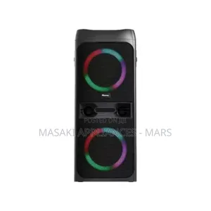 Hisense 400w Dj Party Speaker Model : Hp300 , Bluetooth 5.0,Aux Input