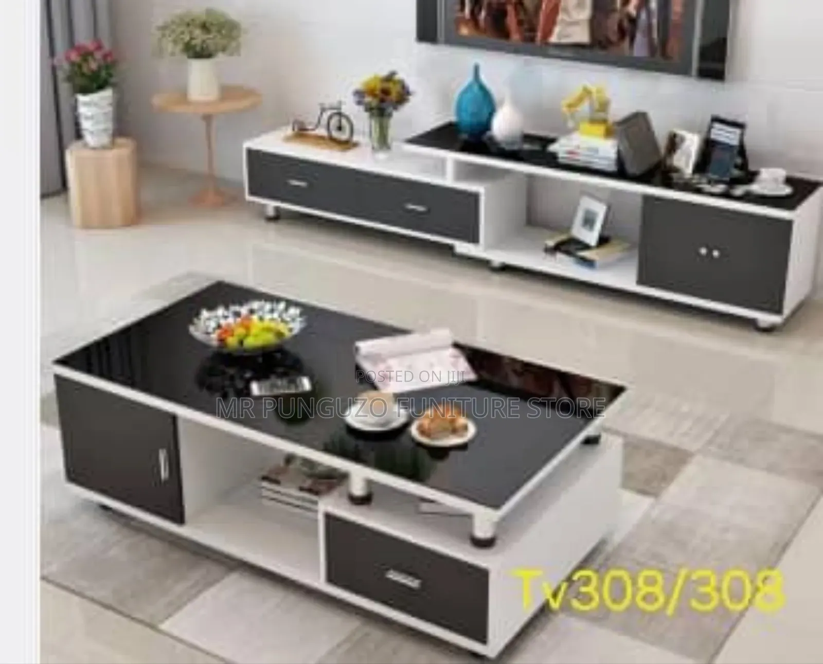Coffee Table Na Shoe Case Full Set