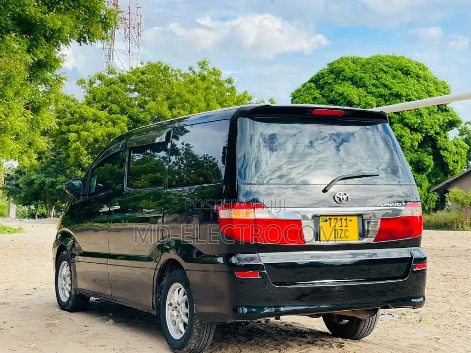 Toyota Alphard 2005 Black