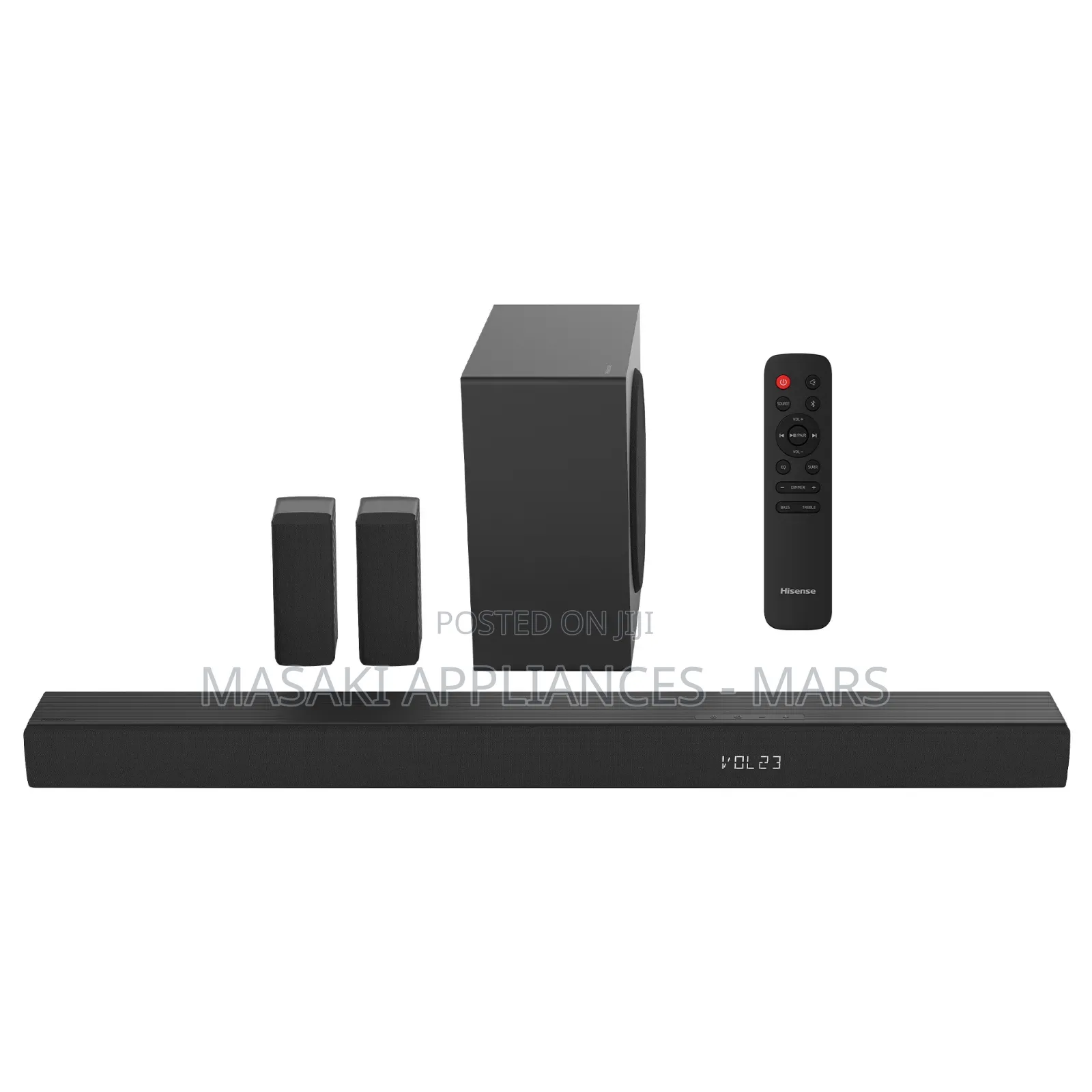 Hisense 5.1ch 540w With Wireless Subwoofer (Model No: Hs5100)