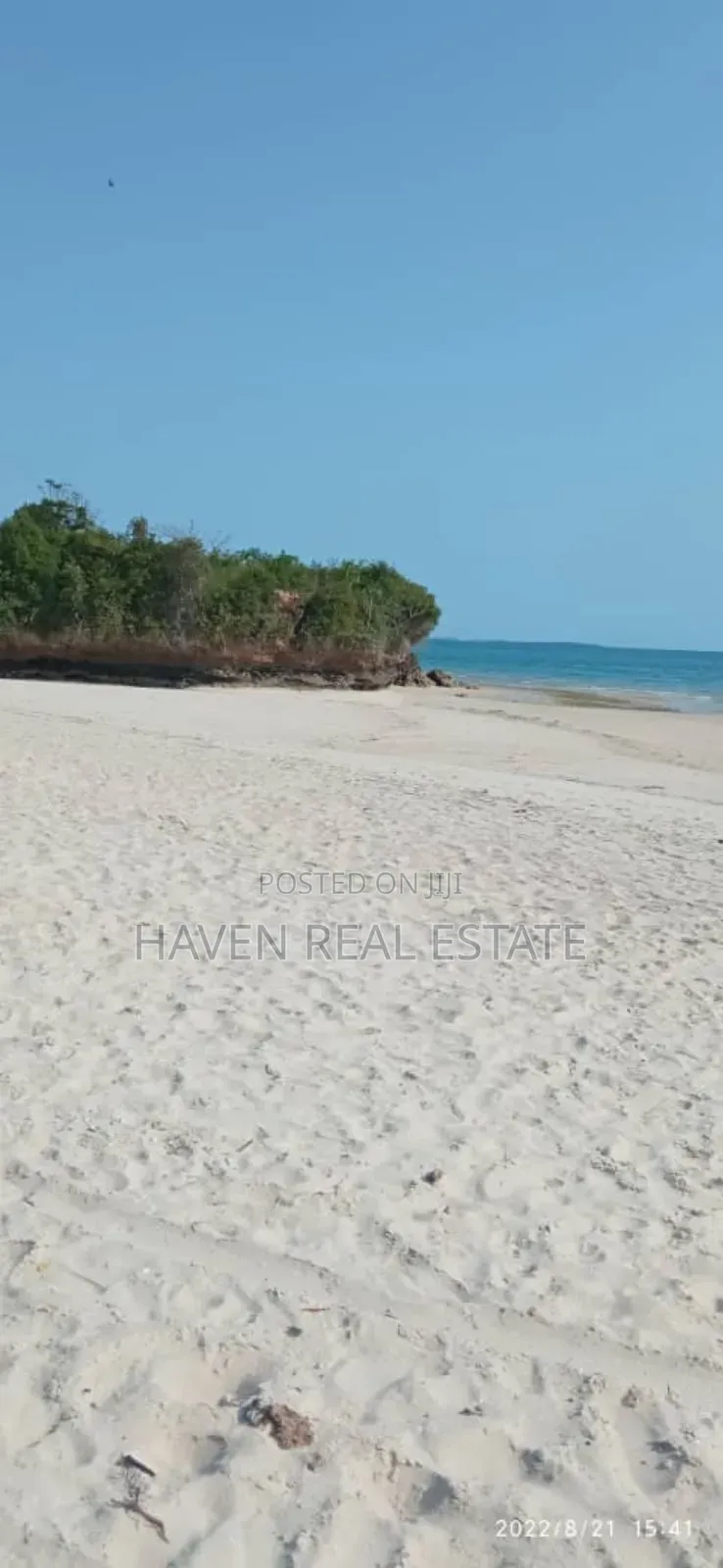 A Unique Beach Front on the Cliff for Sale at Zanzibar