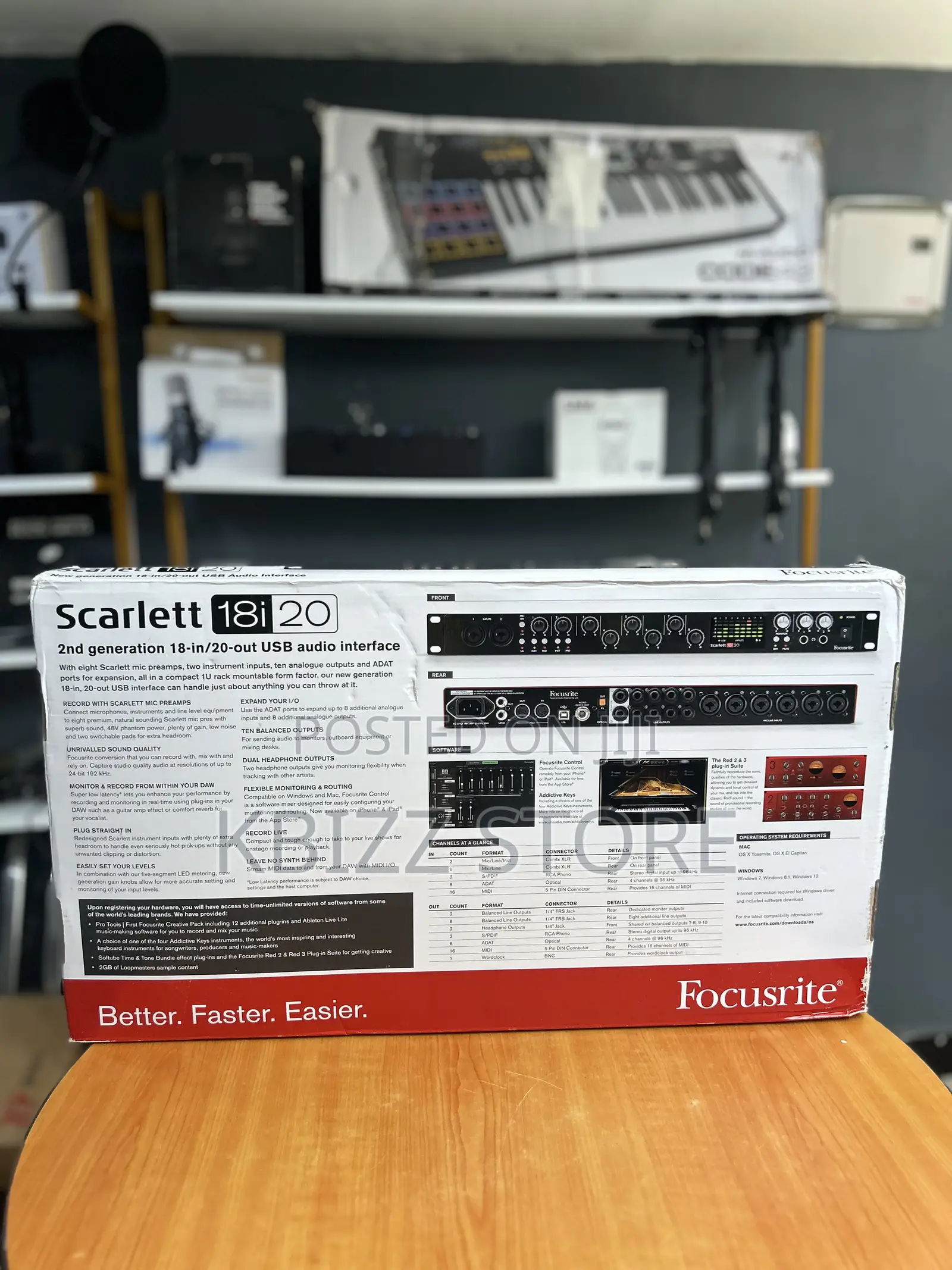 Scarlet 18in/20 Out 2nd Generation