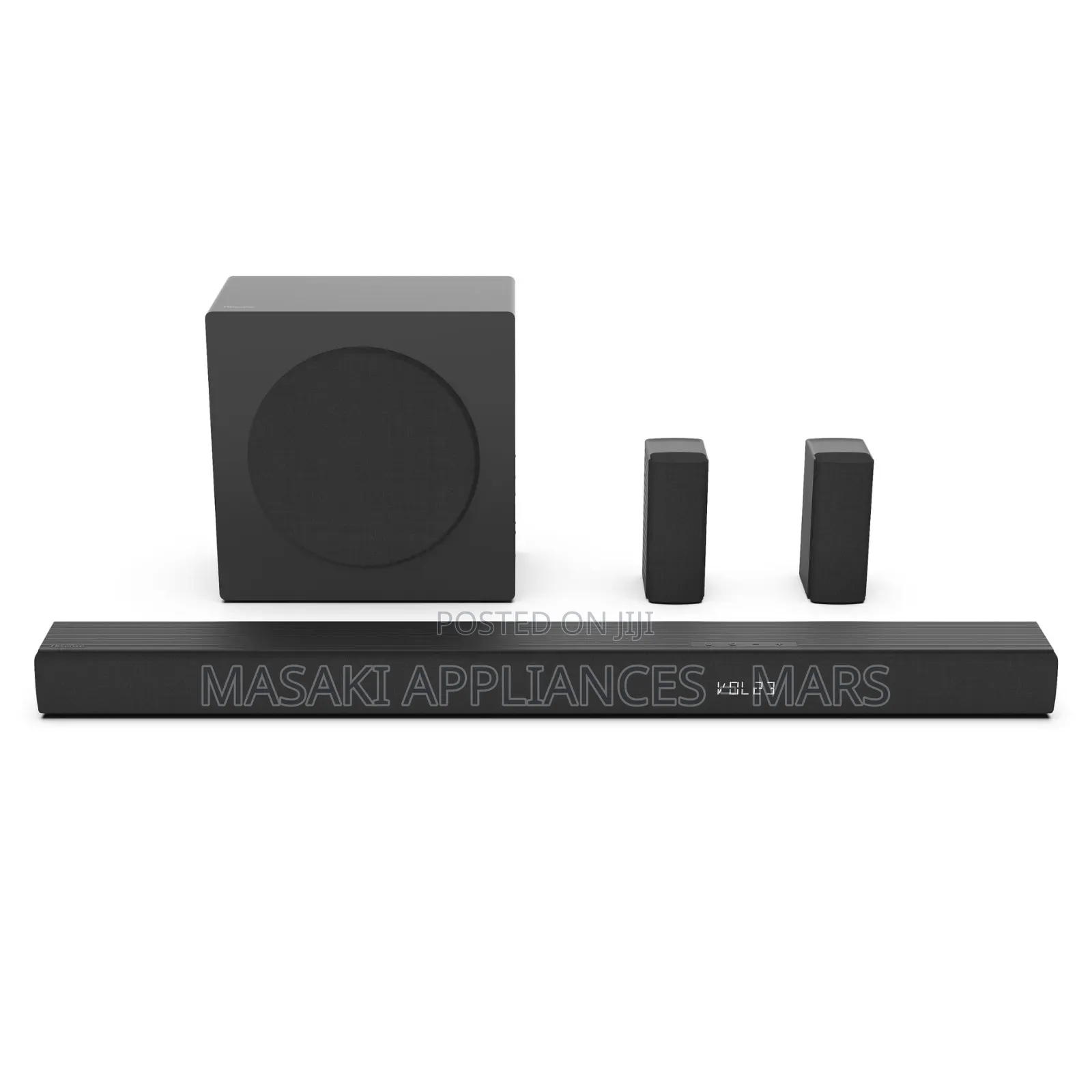 Hisense 5.1 Channel Soundbar Dolby Atmos, 580watts Model Ax5100q