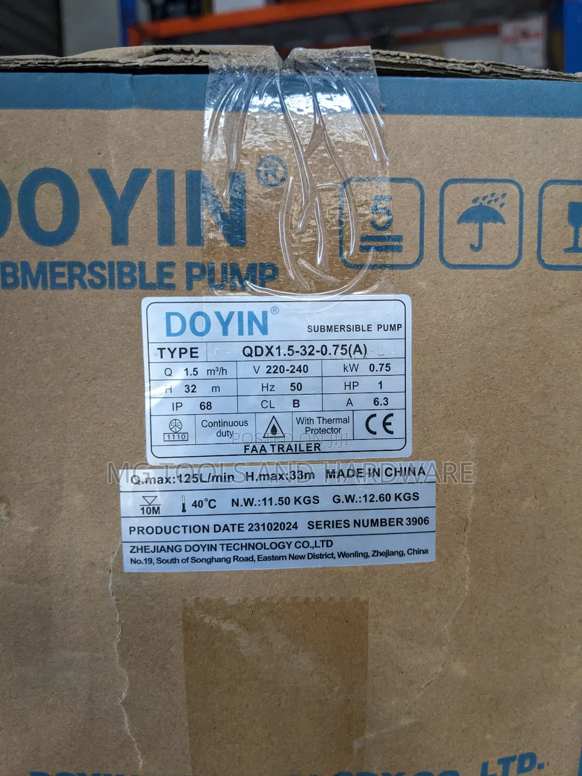 Doyin Submersible Water Pump