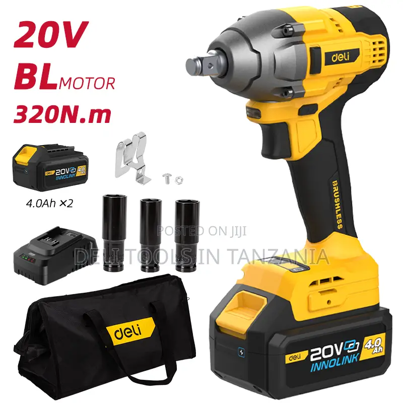 Deli Lithium-Ion Impact Wrench