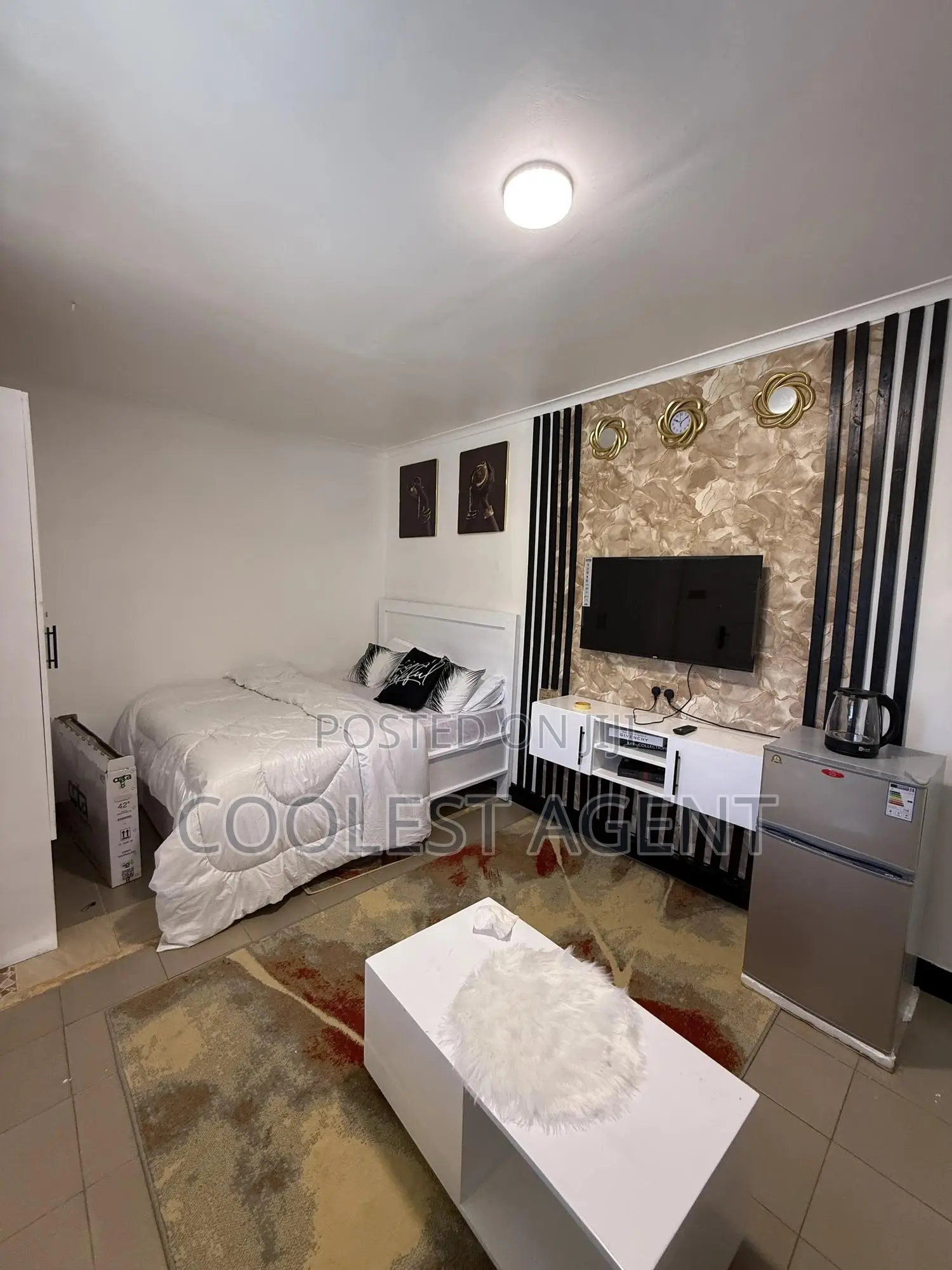 Furnished Studio Apartment in Coolest Estate, Mikocheni for rent