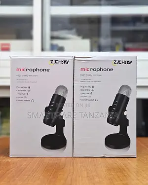 Zachray Desktop Usb Condenser Microphone Volume Control Mute Button