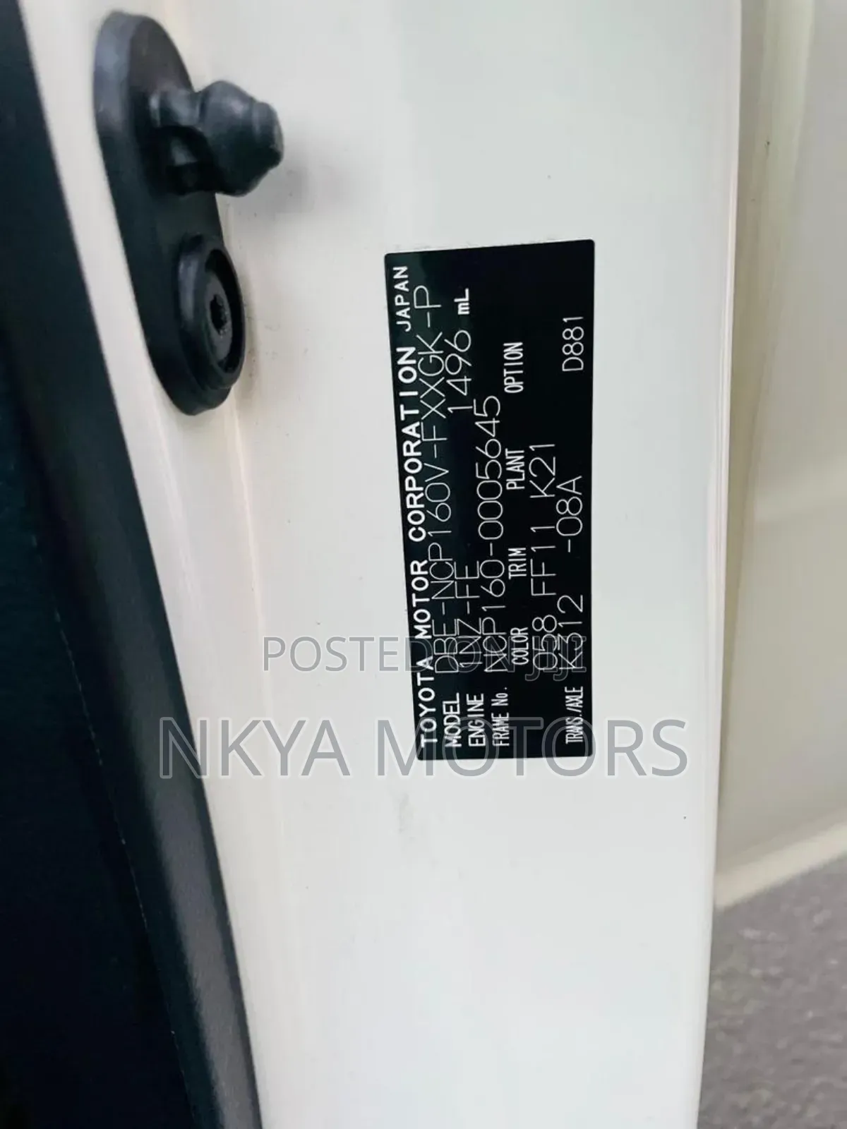 Toyota Probox 2016 White