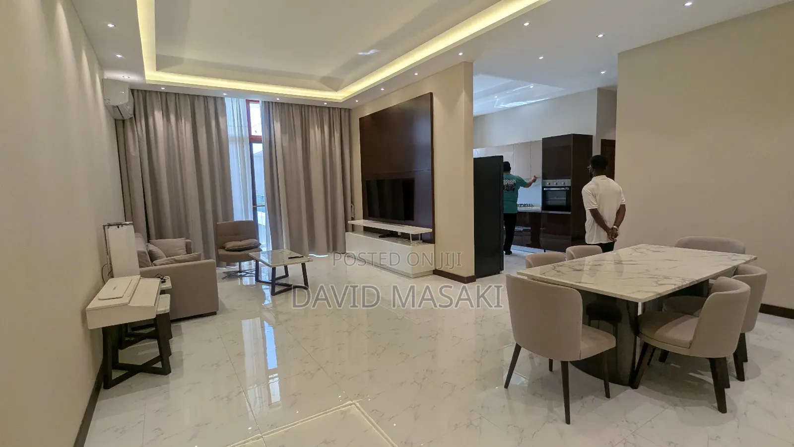 Furnished 2bdrm Apartment in Apts, Masaki for rent