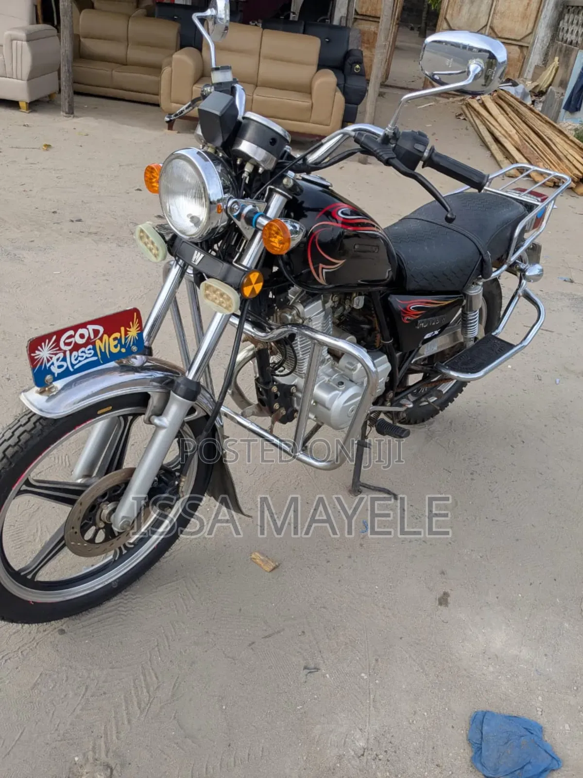Haojue DH125 2025 Black
