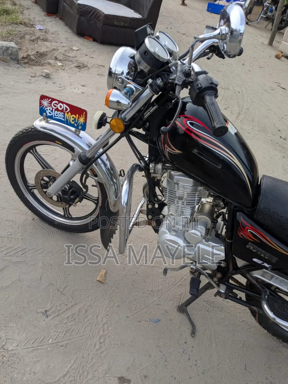 Haojue DH125 2025 Black