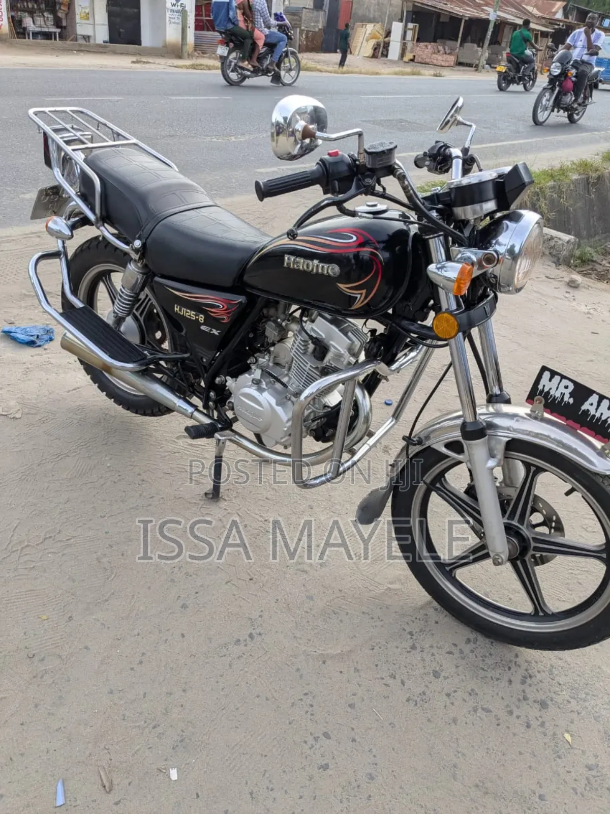Haojue DK125 2025 Black