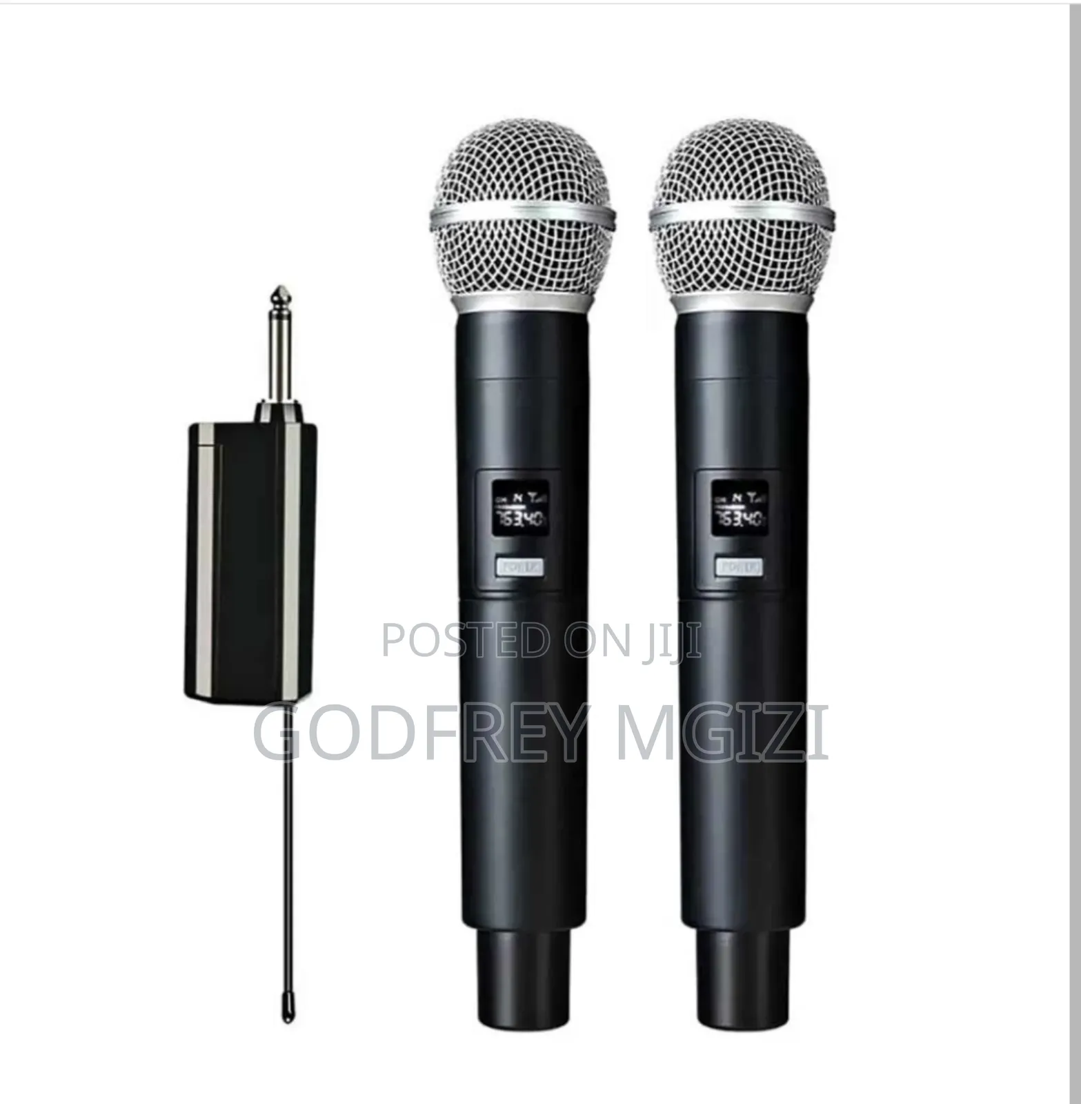 Double Wirelless Microphone