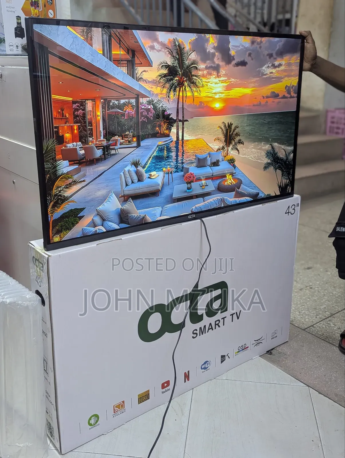 Tv Inchi 43 Smart Frameless Ya Kisasa