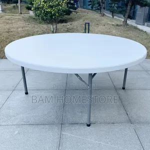 Large 150cm Folding Banquet Table | Heavy-Duty | Seats 10-12 People