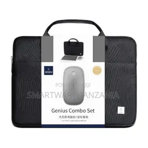 Wiwu Genius Combo Set 15.6 Inch Laptop Bag With Wireless Mouse