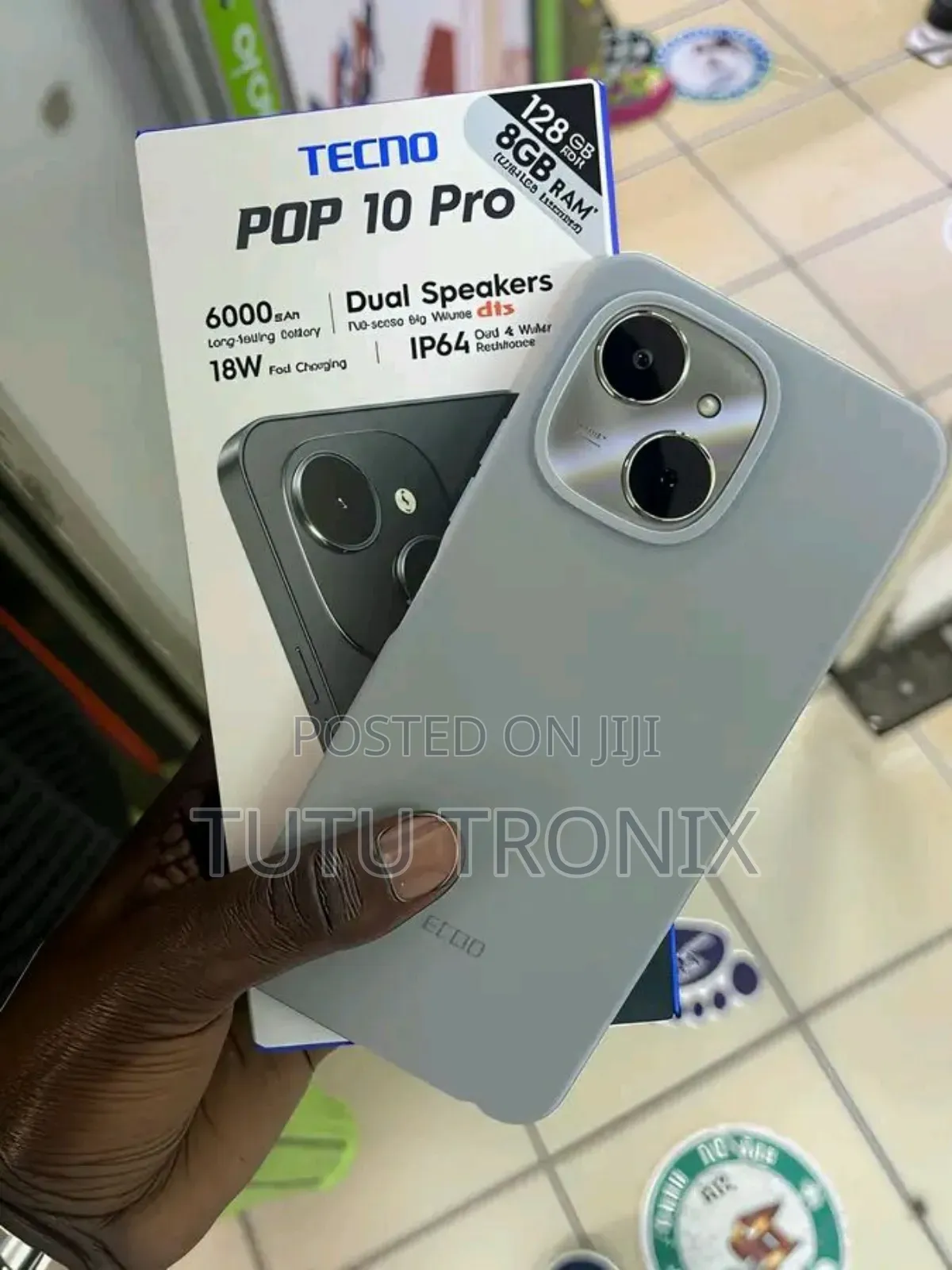 New Tecno Pop 10 Pro 128 GB