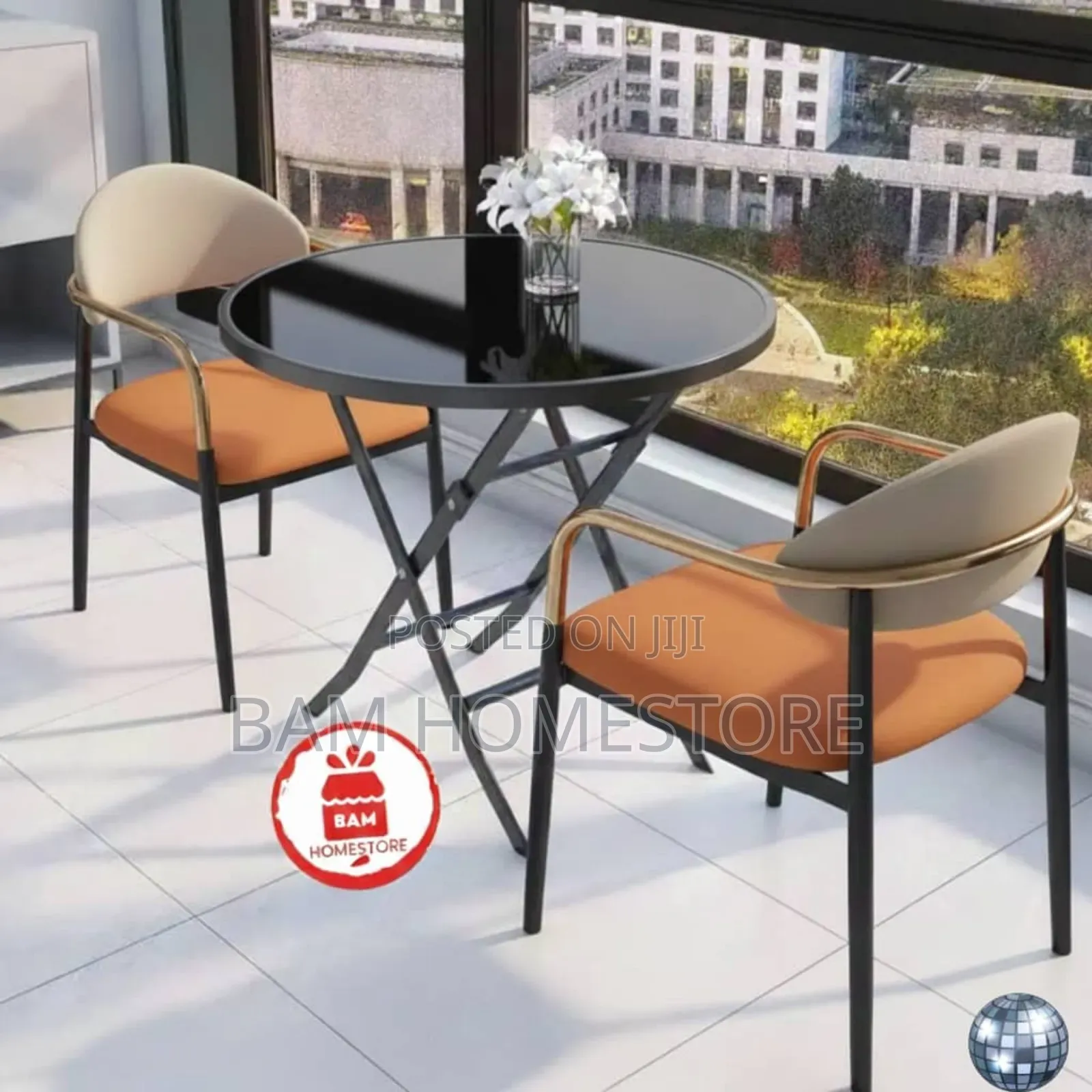 Luxury Marble-Top Nesting Coffee Table Set