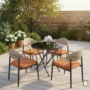 Luxury Marble-Top Nesting Coffee Table Set