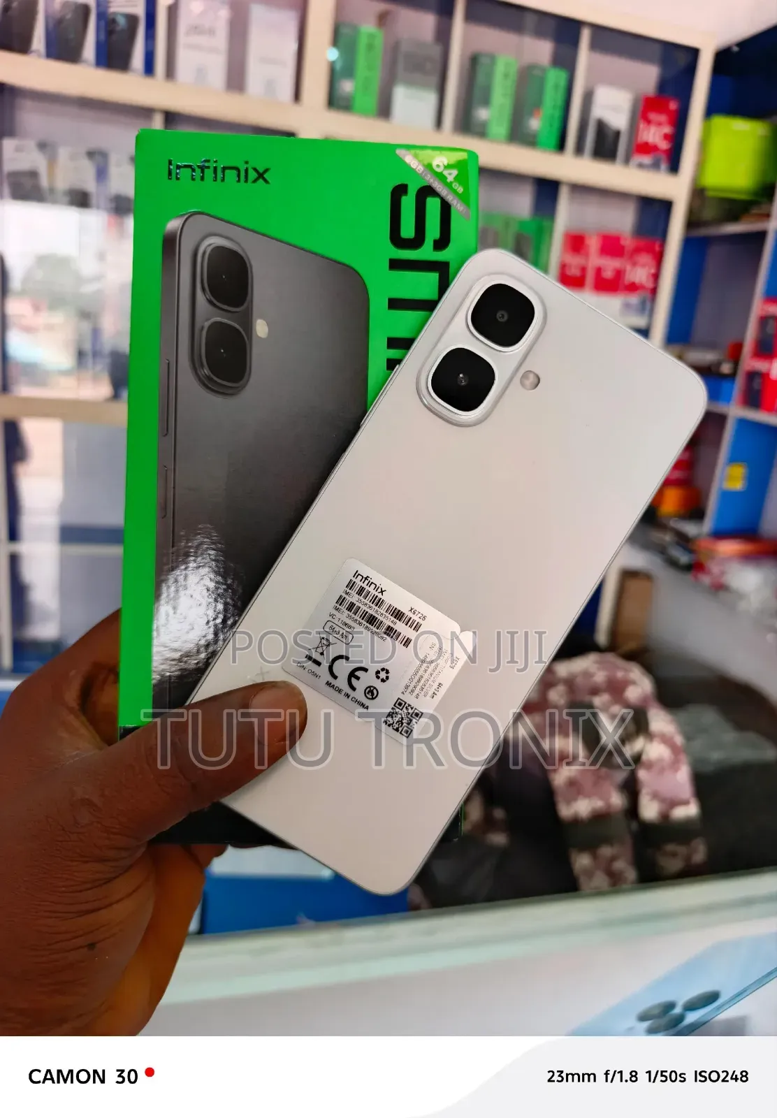New Infinix Smart 10 64 GB Silver