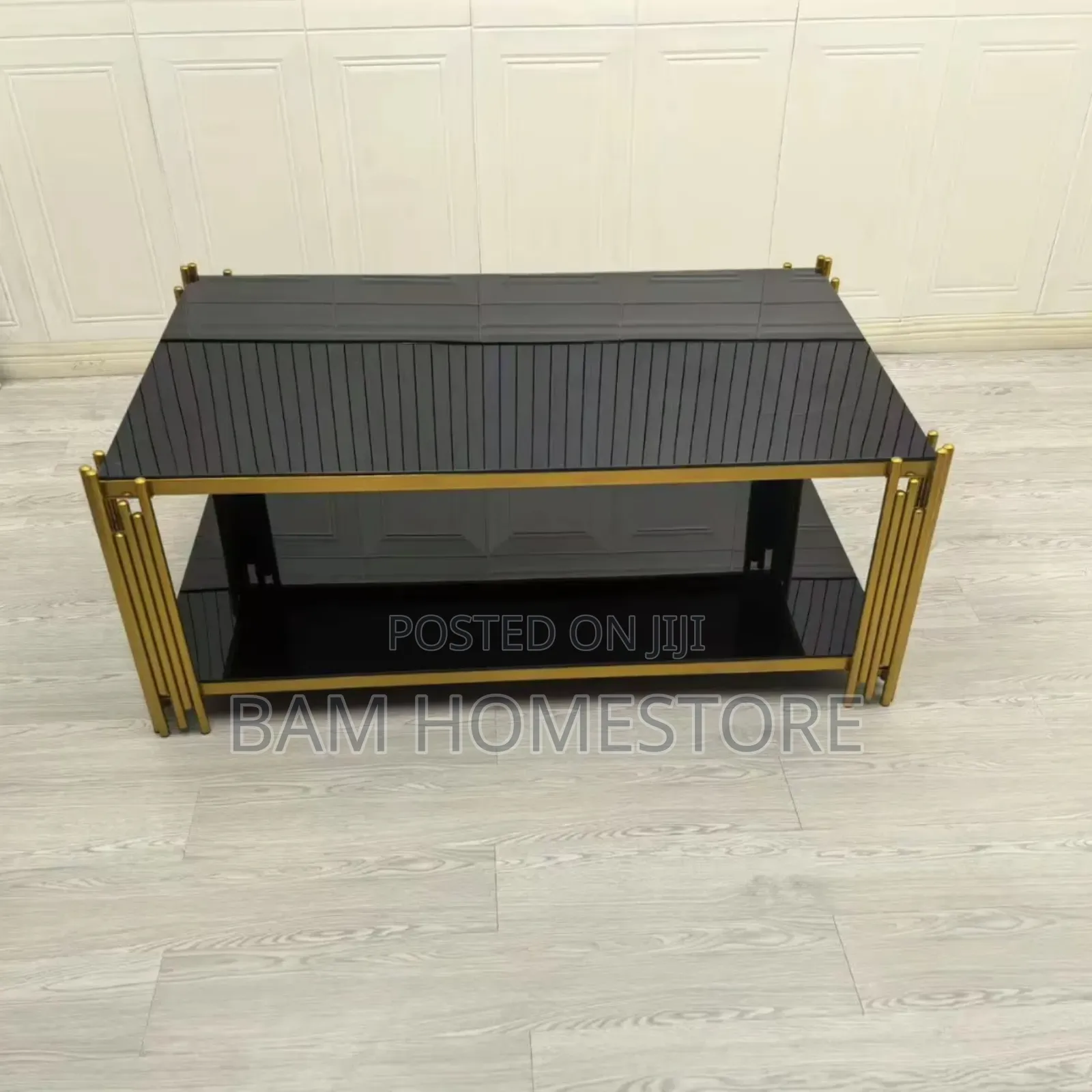 Luxury Dual-Tier Coffee Table