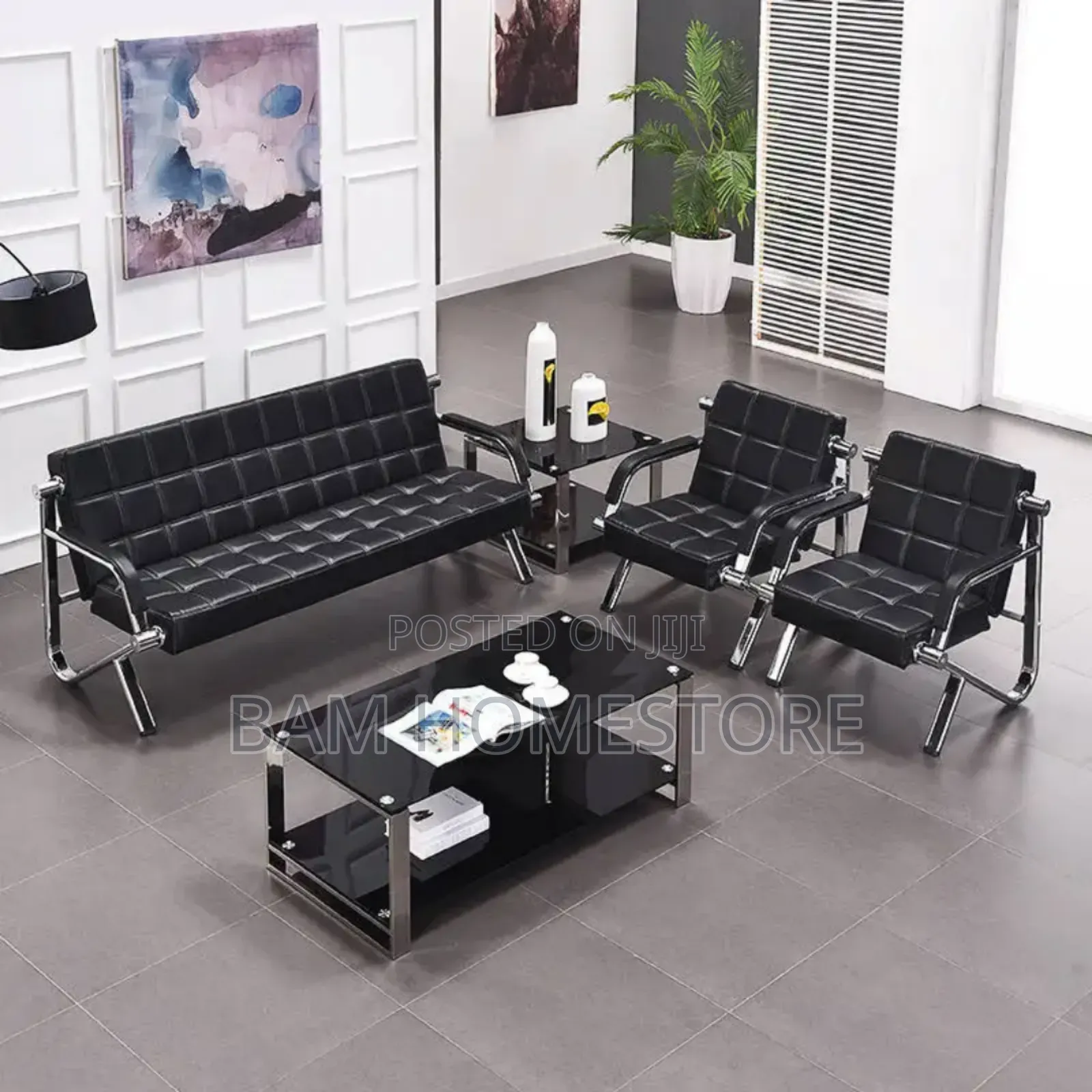 Executive Waiting Chair Set/ Office Sofa Set