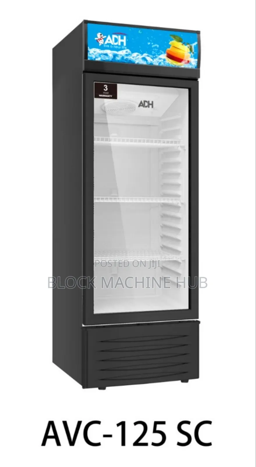 Show Cas Fridge (Avc-125 Sc) Ujazo 285l
