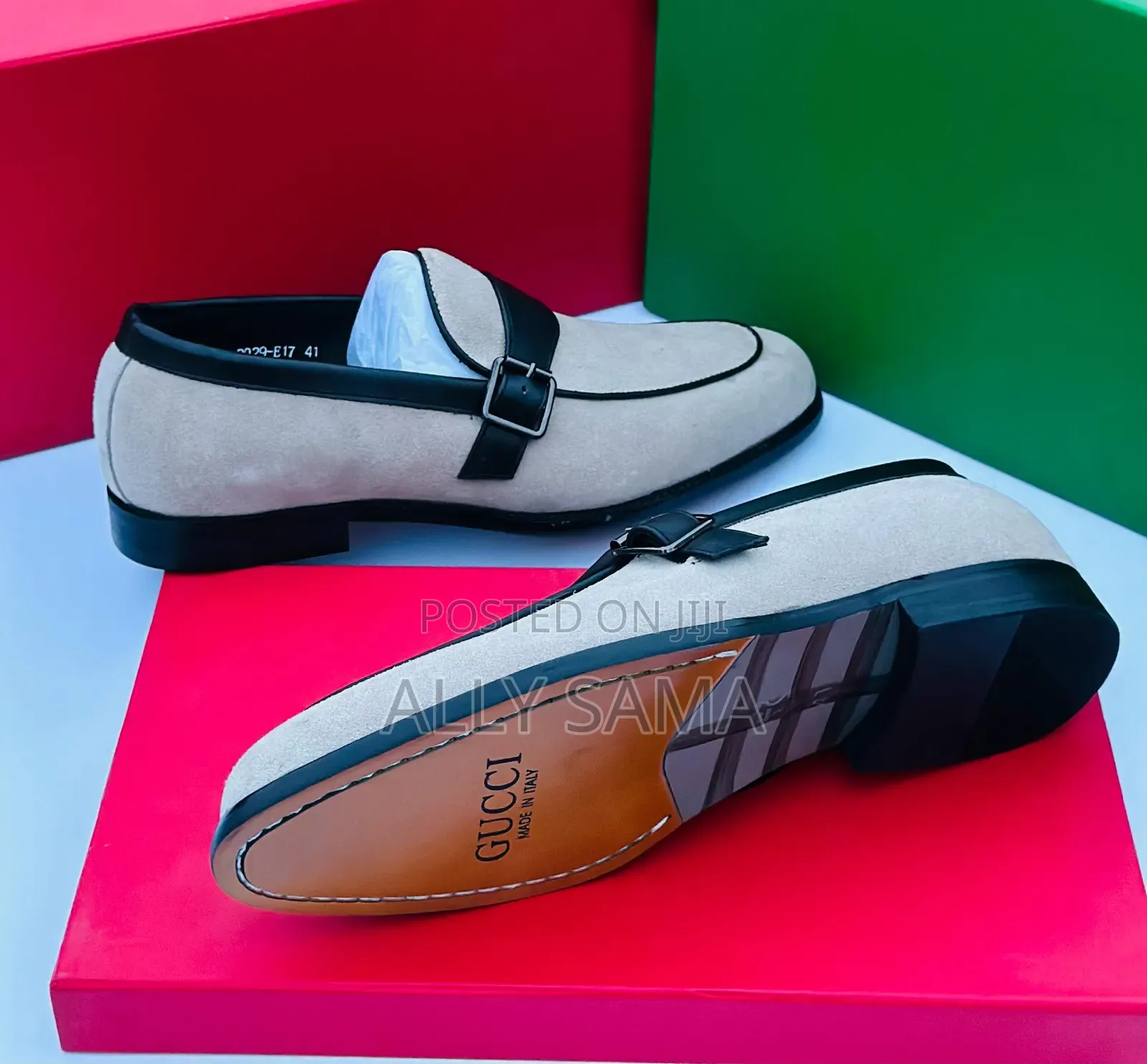 Men's Loafers Gucci Material Suede