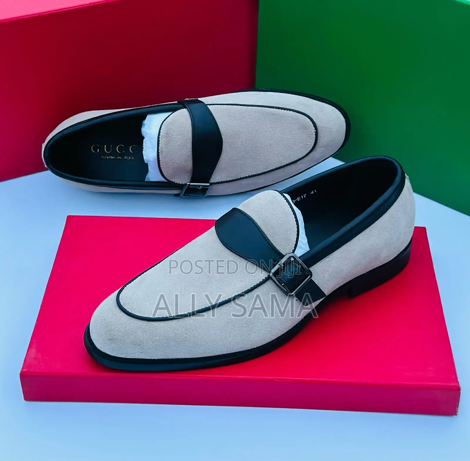 Men's Loafers Gucci Material Suede