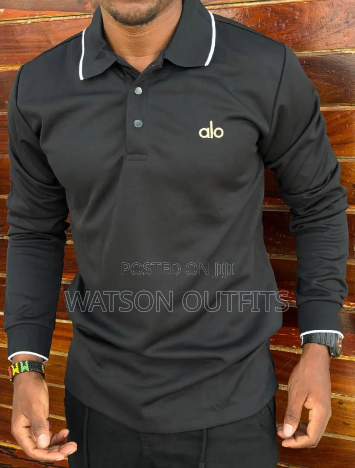 T-Shirts or Formsix Za Mikono Mirefu Za Polo Lacoste Alo