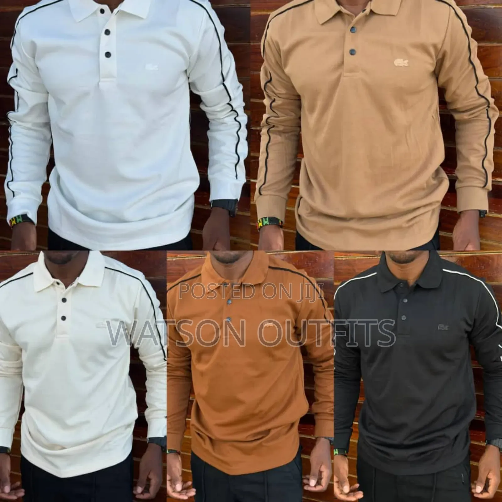 T-Shirts or Formsix Za Mikono Mirefu Za Polo Lacoste Alo