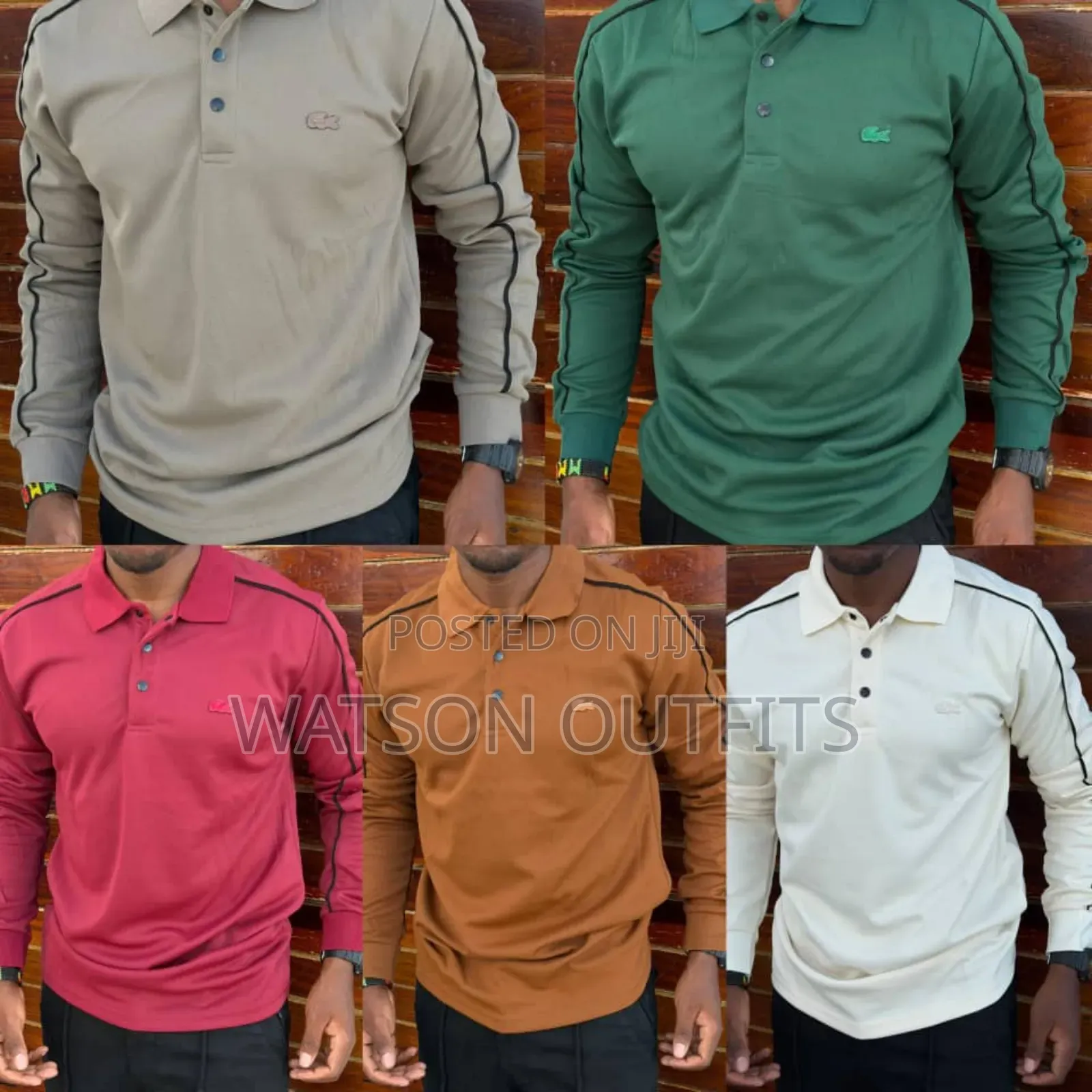T-Shirts or Formsix Za Mikono Mirefu Za Polo Lacoste Alo