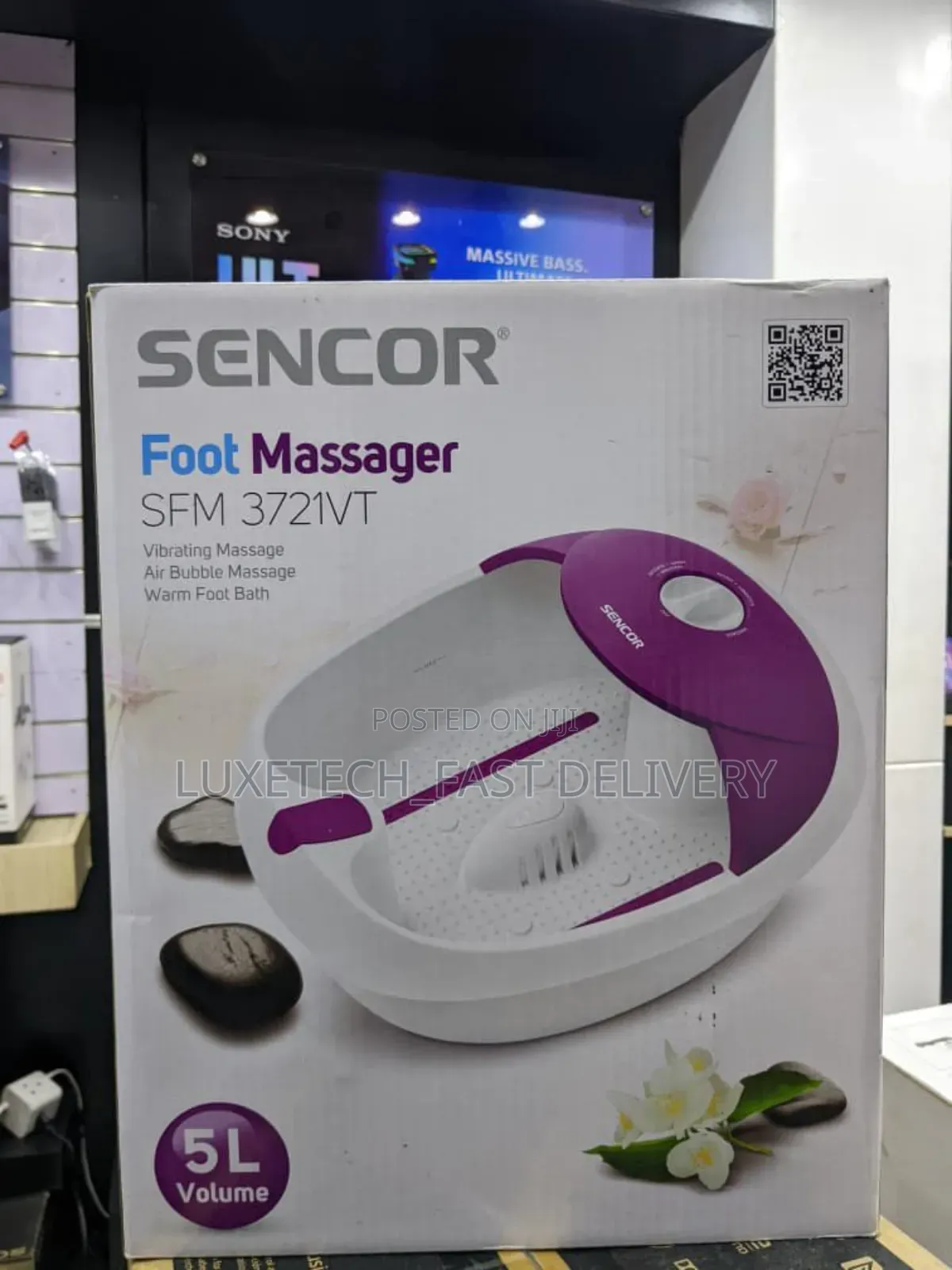 Sencor SFM 3721vt Foot Massager 5-Liters (90-Watts)