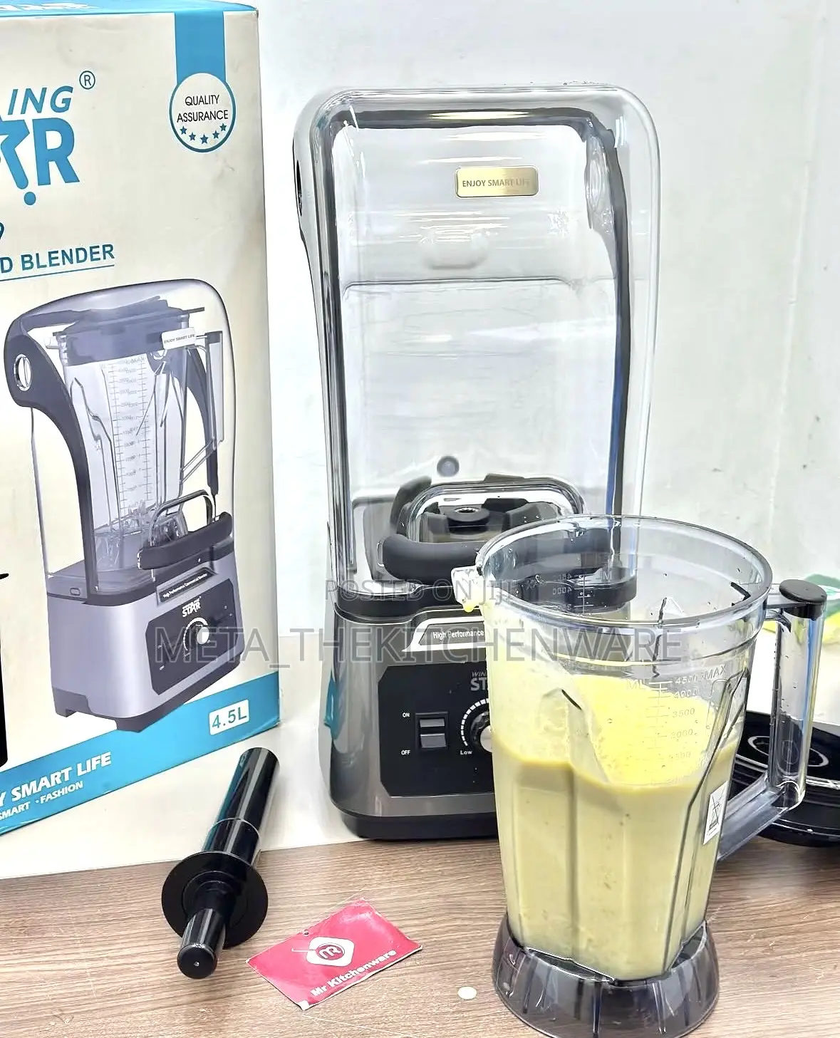 Winning Star Sound Proof High Speed Blender 4.5l 2200w