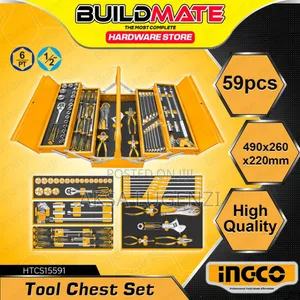 ×Tool Box Ingco 59pc