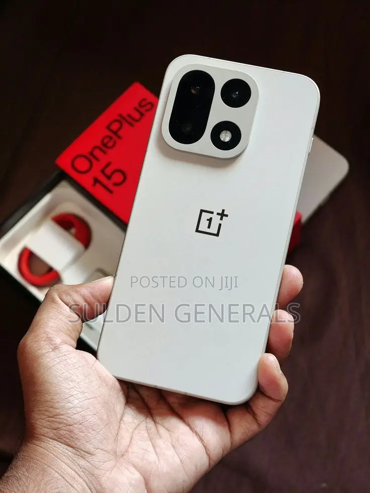 New OnePlus 15 256 GB White