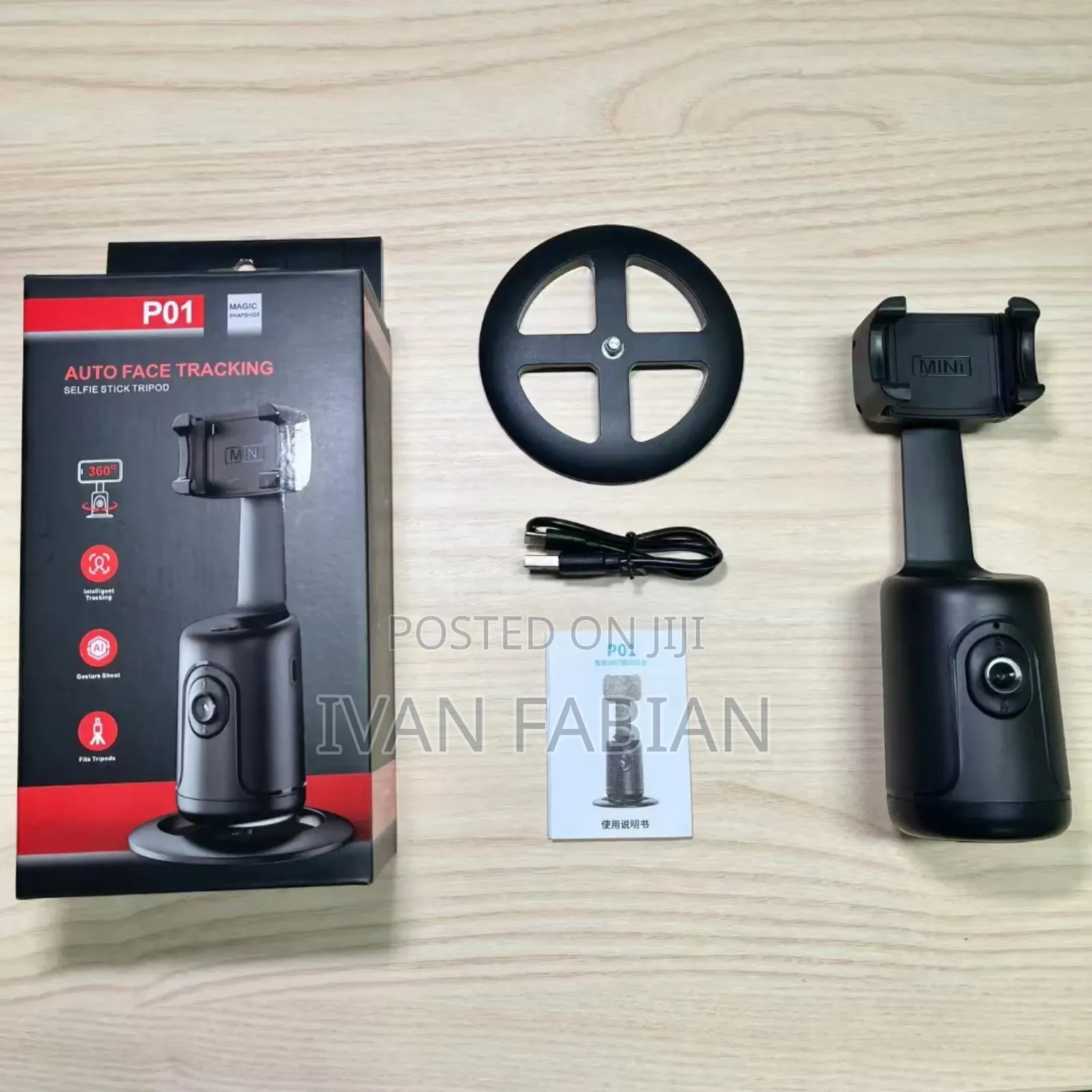 Auto Face Tracking Selfie Stick