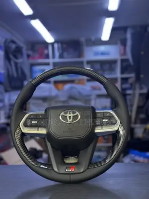 Aftermarket Full Option Steering Silver Carbon Round