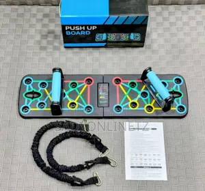 Push-Up Board With Resistance Band