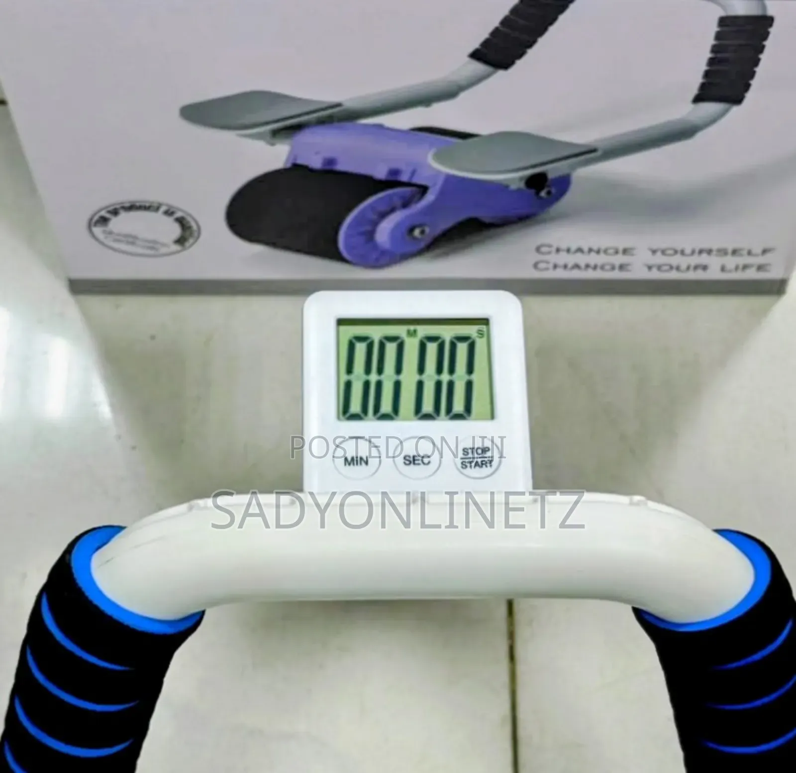 2 in 1 Elbow Support Abdominal Wheel