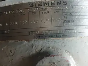 Used Simens Motor 177hp From Spain