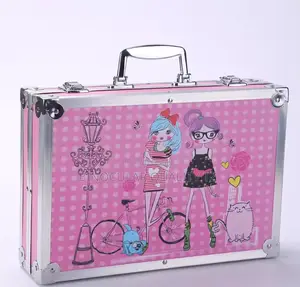 Double Aluminum Box Set Famille Rose Watercolor