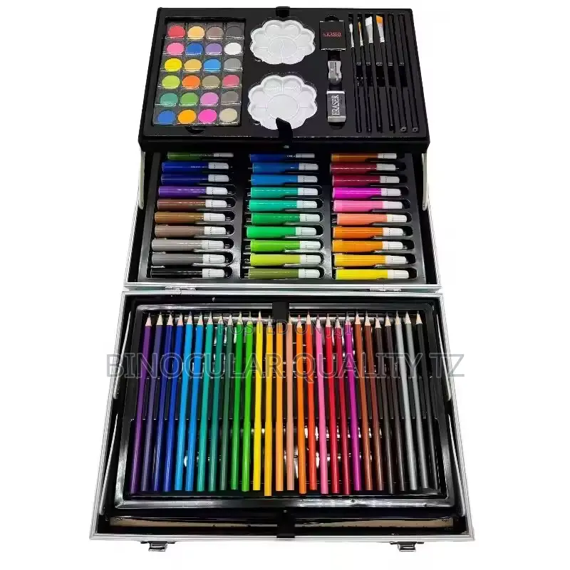Double Aluminum Box Set Famille Rose Watercolor