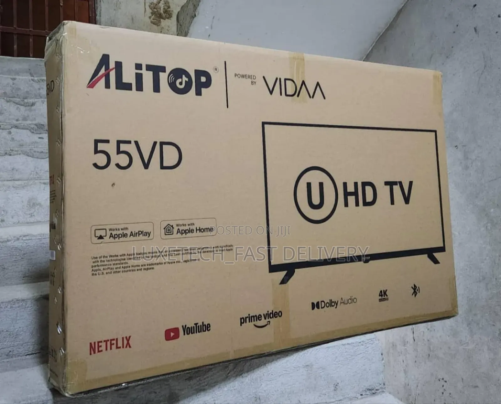 Alitop 55" Smart Uhd Tv (Vidaa System)