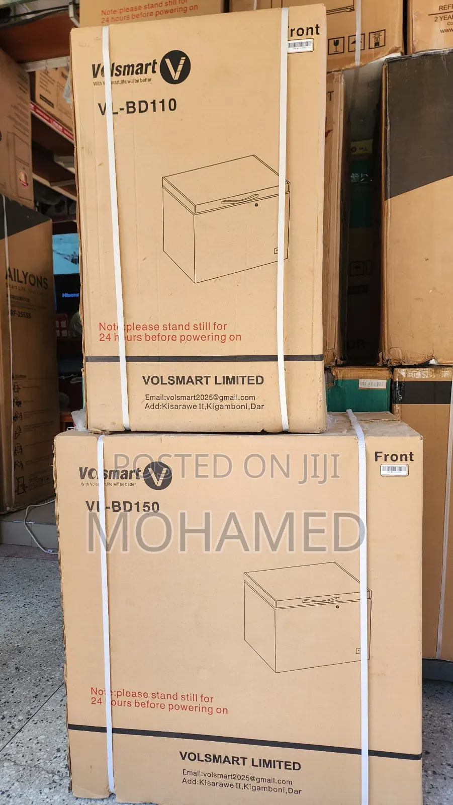 Volsmart Chest Freezer Bd110-Bd150